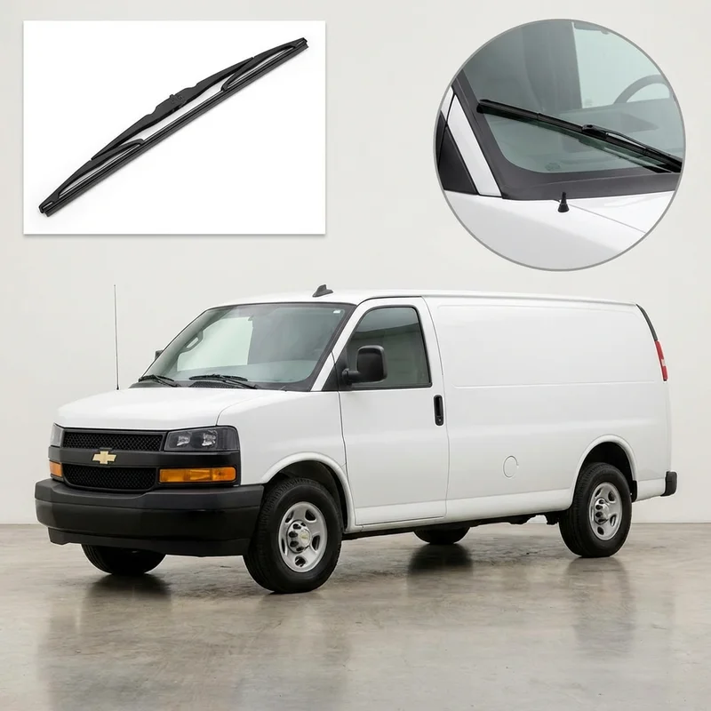 Driver Side Wiper Blade for Chevrolet Express 2500 (1996 - 2025) - 1